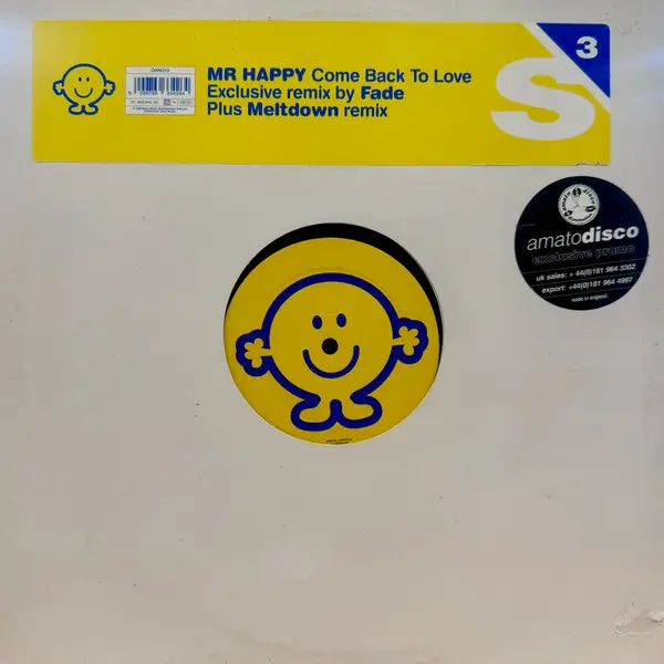 Mr Happy - Come Back To Love
