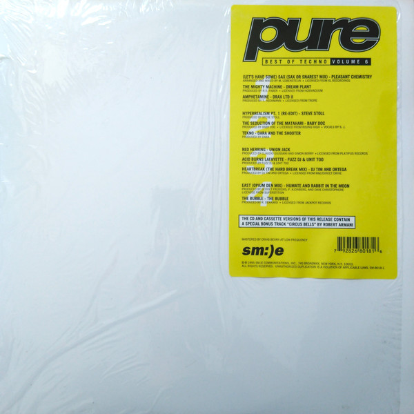 Various Artists - Best Of Techno Volume 6 - Pure