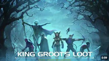 King Groot's Loot Motion Comic