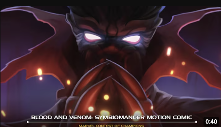 BLOOD AND VENOM: SYMBIOMANCER MOTION COMIC