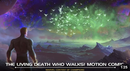 THE LIVING DEATH WHO WALKS! 