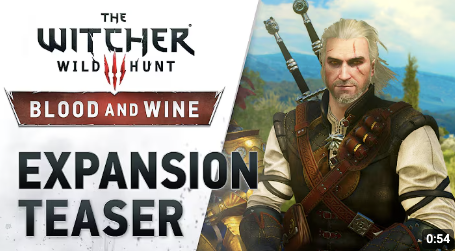 The Witcher 3: Wild Hunt - Blood and Wine (teaser trailer)