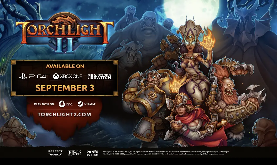 Torchlight II Console Announce
