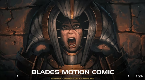 Blades Motion Comic