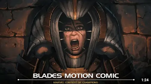 Blades Motion Comic