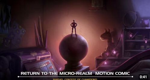 Return to the Micro-Realm Motion Comic