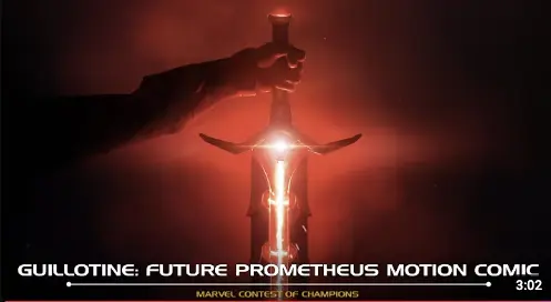 Guillotine: Future Prometheus Motion Comic