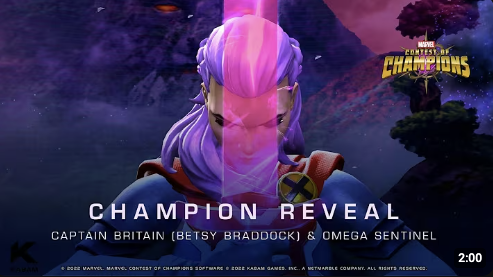 Captain Britain & Omega Sentinel in The Last Word